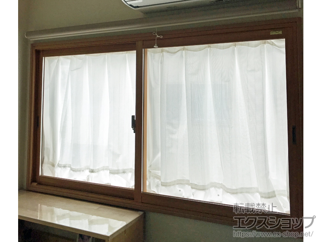 愛知県瀬戸市のの二重窓（内窓） インプラス ダストバリア仕様 引違い窓 2枚建 施工例