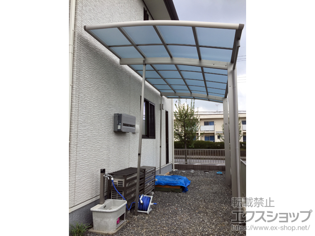 茨城県古河市ののカーポート レイナポートグラン 積雪〜20cm対応 施工例