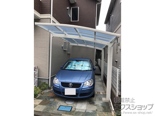 埼玉県新座市ののカーポート レイナポートグラン　積雪〜20cm対応 施工例