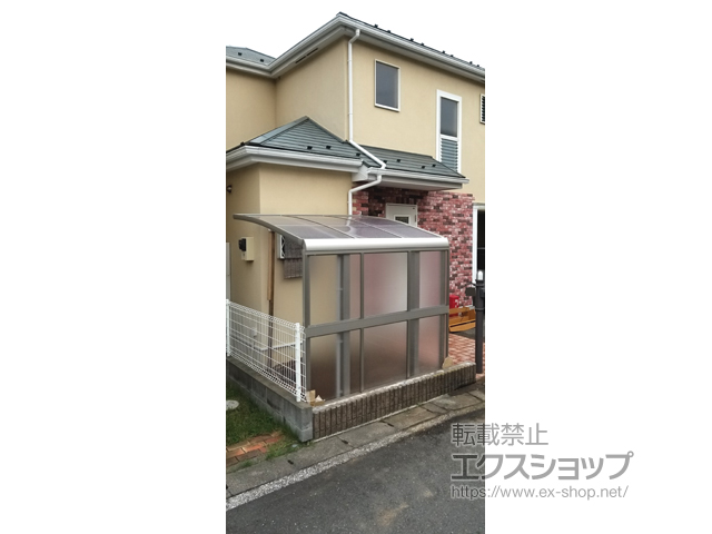 神奈川県横浜市ののサイクルポート・駐輪場 レイナポートグランミニ 積雪〜20cm対応 施工例