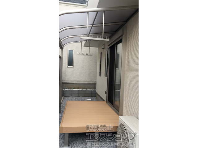 東京都東村山市ののウッドデッキ リウッドデッキ 200 施工例