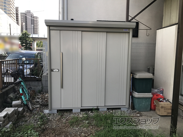 神奈川県横浜市のの物置・屋外倉庫 Mr.ストックマンダンディ 一般型 2016×1590×2110（ND-2015） ND-2015-W 施工例