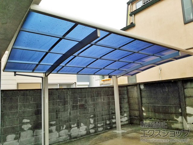 東京都世田谷区ののカーポート プレシオスポート 積雪〜20cm対応 施工例