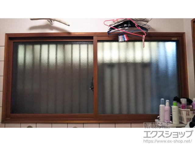 福岡県朝倉郡筑前町のの二重窓（内窓） インプラス ダストバリア仕様 引違い窓 2枚建 施工例