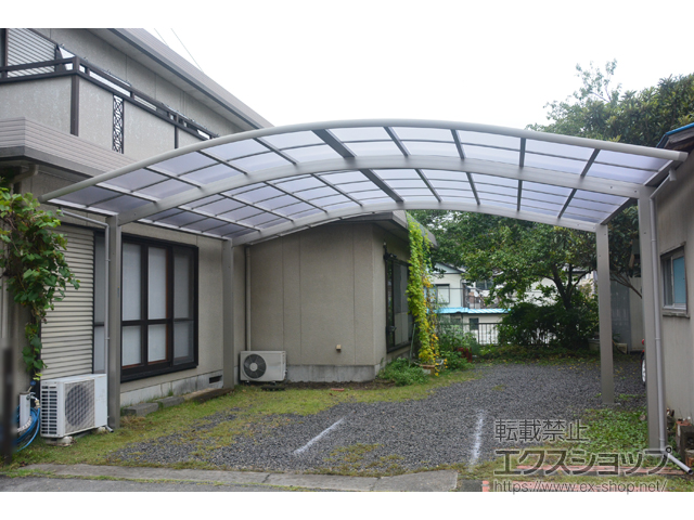 静岡県藤枝市ののカーポート レイナツインポートグラン　積雪〜20cm対応 施工例