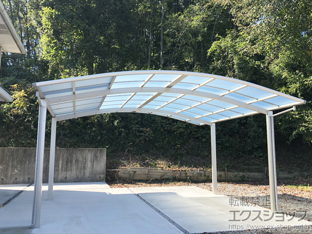 栃木県宇都宮市ののカーポート レイナツインポートグラン　積雪〜20cm対応 施工例