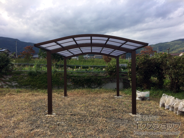 福島県伊達郡国見町ののカーポート レイナワンポートグラン　積雪〜20cm対応 施工例