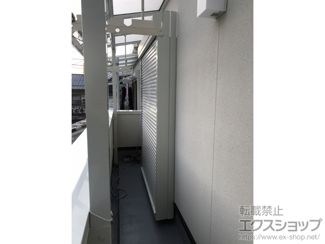 大阪府東大阪市のLIXIL リクシル（トステム）の窓シャッター リフォームシャッター イタリヤ 手動式 施工例