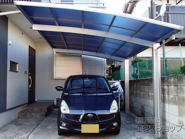 千葉県柏市ののカーポート レイナポートグラン　積雪〜20cm対応 施工例