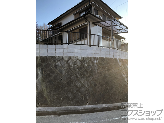 兵庫県川西市ののフェンス・柵 ハイサモア フリーポールタイプ 施工例