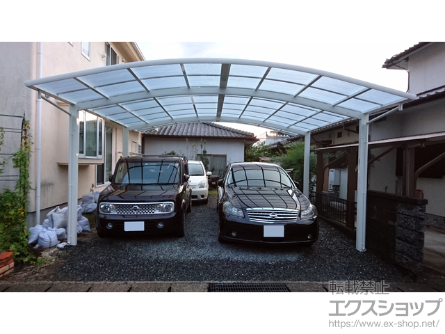 熊本県熊本市ののカーポート レイナツインポートグラン　積雪〜20cm対応 施工例