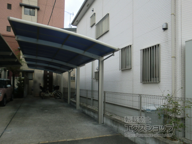 福岡県福岡市ののカーポート レイナポートグラン 縦連棟　積雪〜20cm対応 施工例