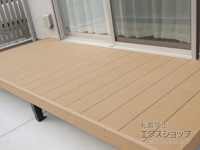 千葉県八千代市ののウッドデッキ マージウッドデッキ 施工例