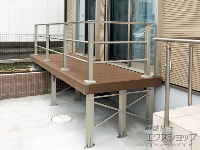 神奈川県厚木市ののウッドデッキ リウッドデッキ 200 施工例