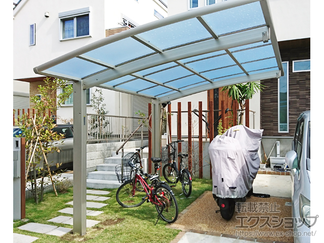 神奈川県藤沢市ののカーポート レイナポートグラン　積雪〜20cm対応 施工例