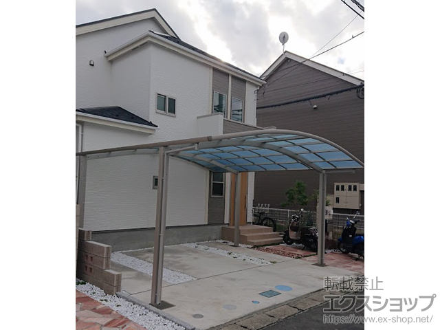 神奈川県平塚市ののカーポート レイナツインポートグラン　積雪〜20cm対応 施工例