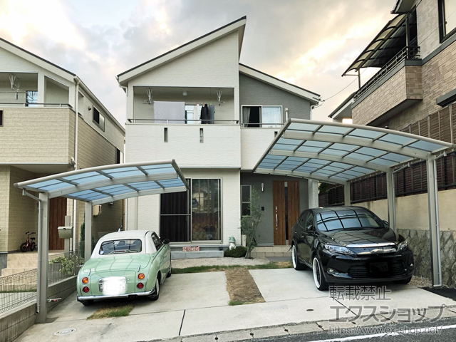 広島県広島市ののカーポート レイナポートグラン　積雪〜20cm対応 施工例