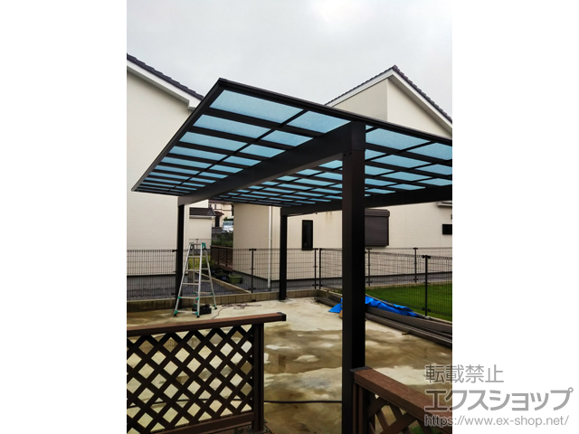 千葉県野田市ののカーポート エフルージュ トリプル 積雪〜20cm対応 施工例