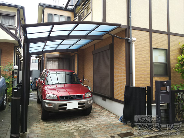 兵庫県西宮市ののカーポート レイナポートグラン　積雪〜20cm対応 施工例