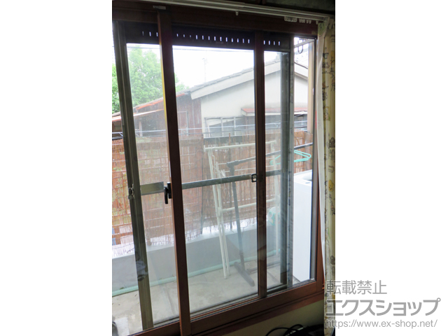 大阪府東大阪市のの二重窓（内窓） インプラス ダストバリア仕様 引違い窓 2枚建 施工例
