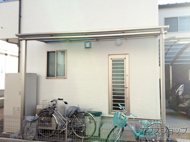 広島県東広島市ののテラス屋根 ヴェクターテラス F型 テラスタイプ 単体 積雪〜20cm対応 施工例