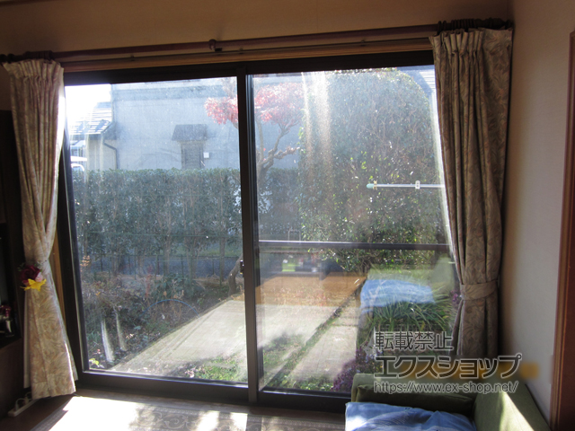 長野県上伊那郡南箕輪村のの二重窓（内窓）、カーポート インプラス ダストバリア仕様 引違窓 2枚建て 施工例