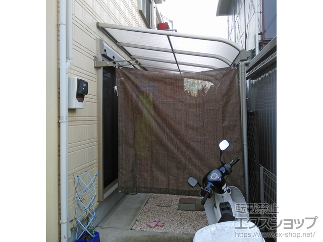 神奈川県厚木市ののテラス屋根 ヴェクターテラス R型 テラスタイプ 単体 積雪〜20cm対応 施工例