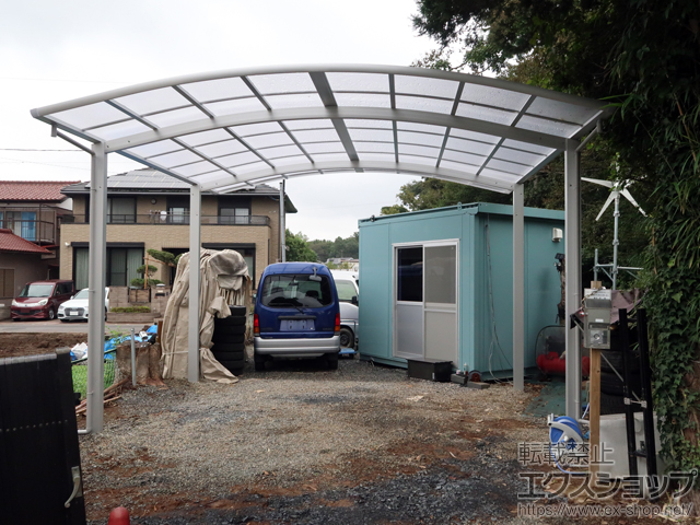 千葉県千葉市ののカーポート レイナツインポートグラン　積雪〜20cm対応 施工例