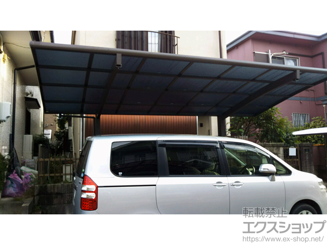 愛知県大府市ののカーポート フーゴR (ラウンドスタイル) 積雪〜20cm対応 施工例