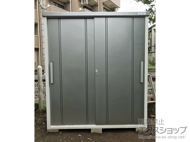 東京都練馬区のの物置・屋外倉庫 クール COOL-1790 一般型 1700×900×1937 COOL-1790-GM 施工例