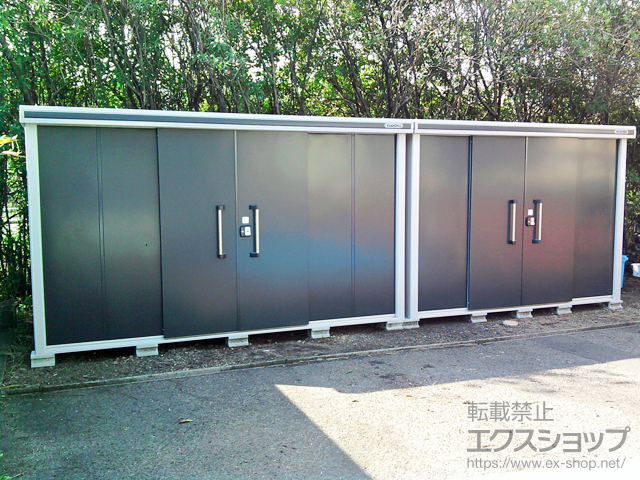 広島県福山市のの物置・屋外倉庫 エルモ 一般型 3615×2570×2116（LMD-3625） LMD-3625-SM 施工例