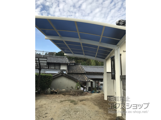 奈良県香芝市ののカーポート レイナポートグラン　積雪〜20cm対応 施工例