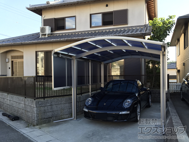 奈良県橿原市ののカーポート レイナワンポートグラン　積雪〜20cm対応 施工例