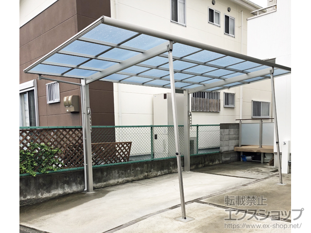 徳島県吉野川市ののカーポート エフルージュグラン　積雪〜20cm対応 施工例