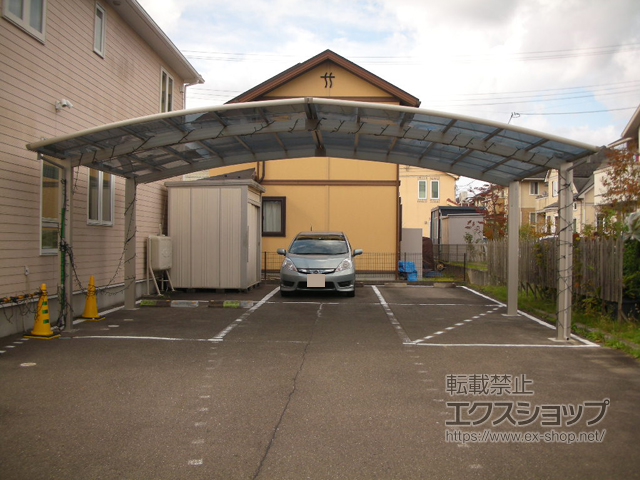 宮城県仙台市ののカーポート レイナトリプルポートグラン　積雪〜20cm対応 施工例