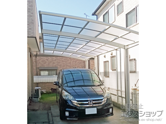 兵庫県相生市ののカーポート レイナポートグラン 延長　積雪〜20cm対応 施工例