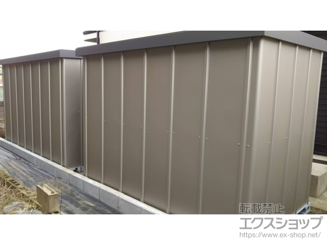 埼玉県深谷市のの物置・屋外倉庫 エスケーエイト SK8-130 一般型 2600×1600×1940 SK8-130-GK 施工例