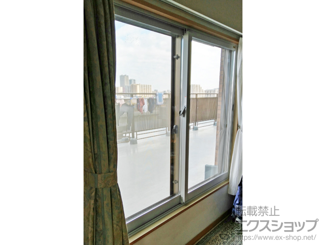 埼玉県さいたま市のの二重窓（内窓） インプラス ダストバリア仕様 引違い窓 2枚建 施工例