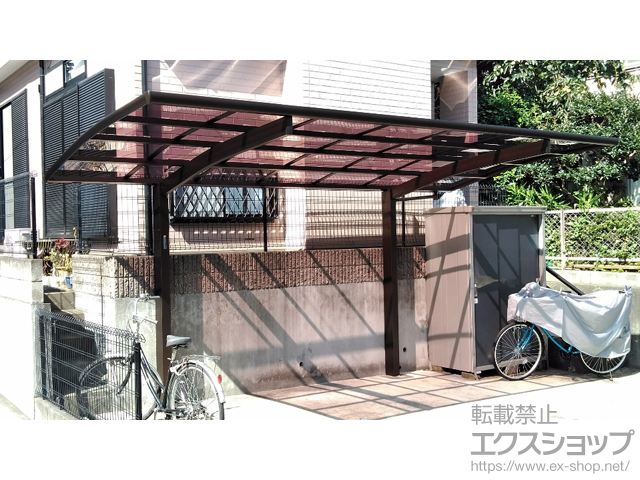 埼玉県狭山市ののカーポート レイナポートグラン　積雪〜20cm対応 施工例