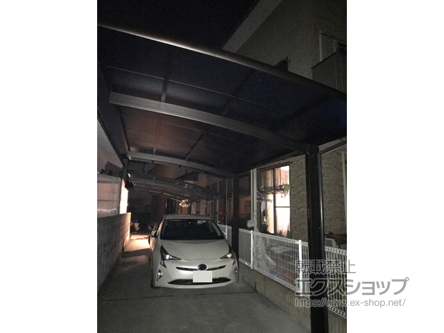 愛媛県松山市ののカーポート レイナポートグラン 積雪〜20cm対応 施工例