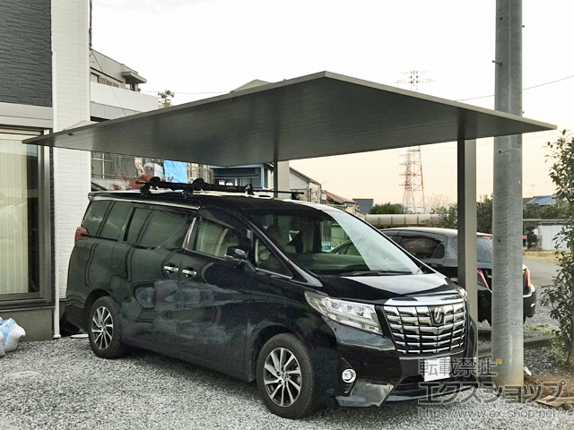 埼玉県川越市ののカーポート カーポートSC 積雪〜20cm対応 施工例