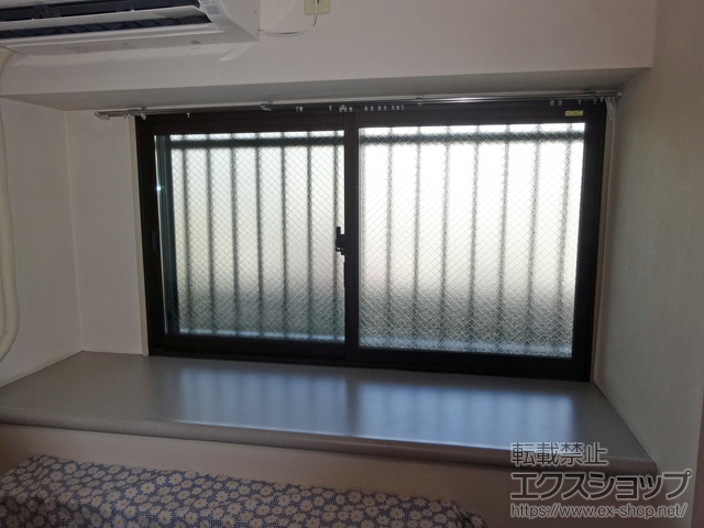 埼玉県越谷市のの二重窓（内窓） インプラス ダストバリア仕様 引違い窓 2枚建 施工例