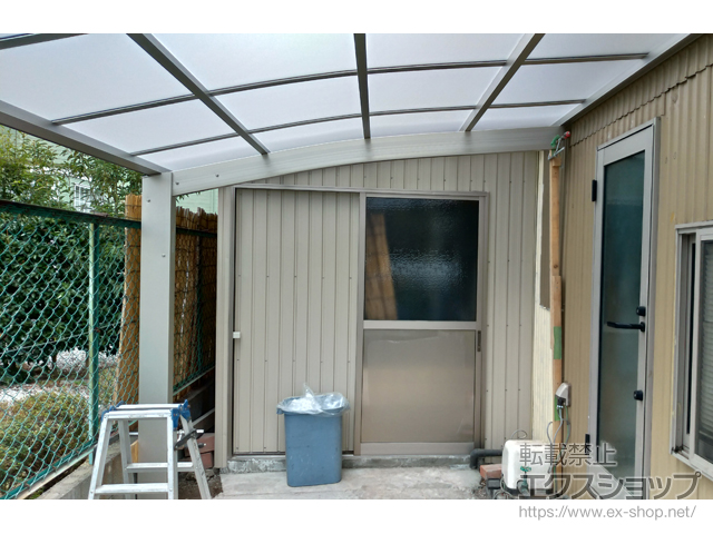 静岡県静岡市ののカーポート プレシオスポート 積雪〜20cm対応 施工例