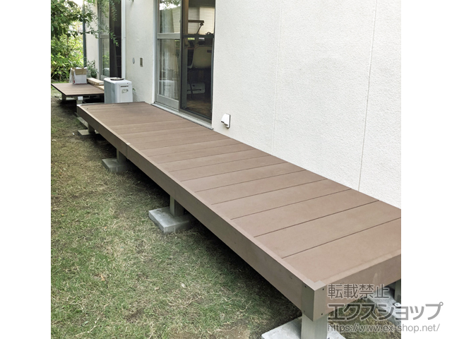 香川県高松市ののウッドデッキ リウッドデッキ 200 施工例