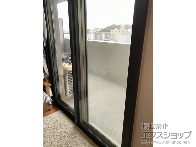 福岡県福岡市のの二重窓（内窓） インプラス ダストバリア仕様 引違い窓 変則2枚建 施工例