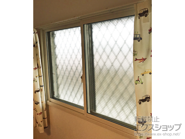 福岡県福岡市のの二重窓（内窓） インプラス ダストバリア仕様 引違い窓 変則2枚建 施工例