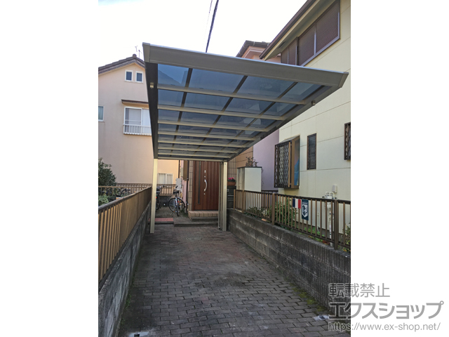 東京都国分寺市ののカーポート 【特注】マイポートNext 積雪〜20cm対応 施工例