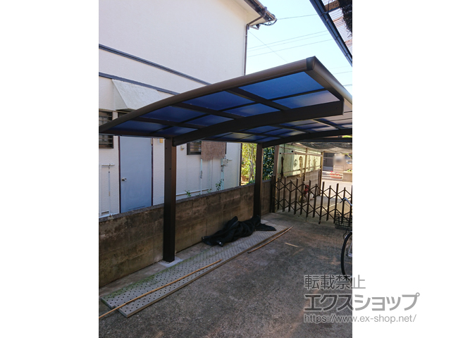 長崎県長崎市ののカーポート プレシオスポート 積雪〜20cm対応 施工例