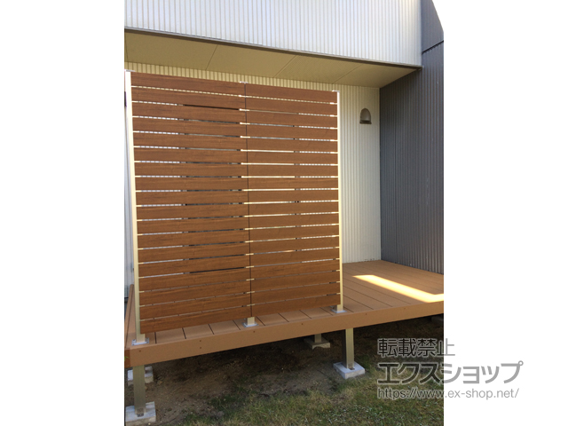 宮城県宮城郡利府町ののウッドデッキ リウッドデッキ 200 施工例