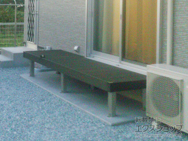 佐賀県唐津市ののウッドデッキ リウッドデッキ 200 施工例